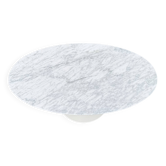Table basse ovale originale Knoll Tulip Eero Saarinen Carrara