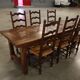 6 high back dining room chairs