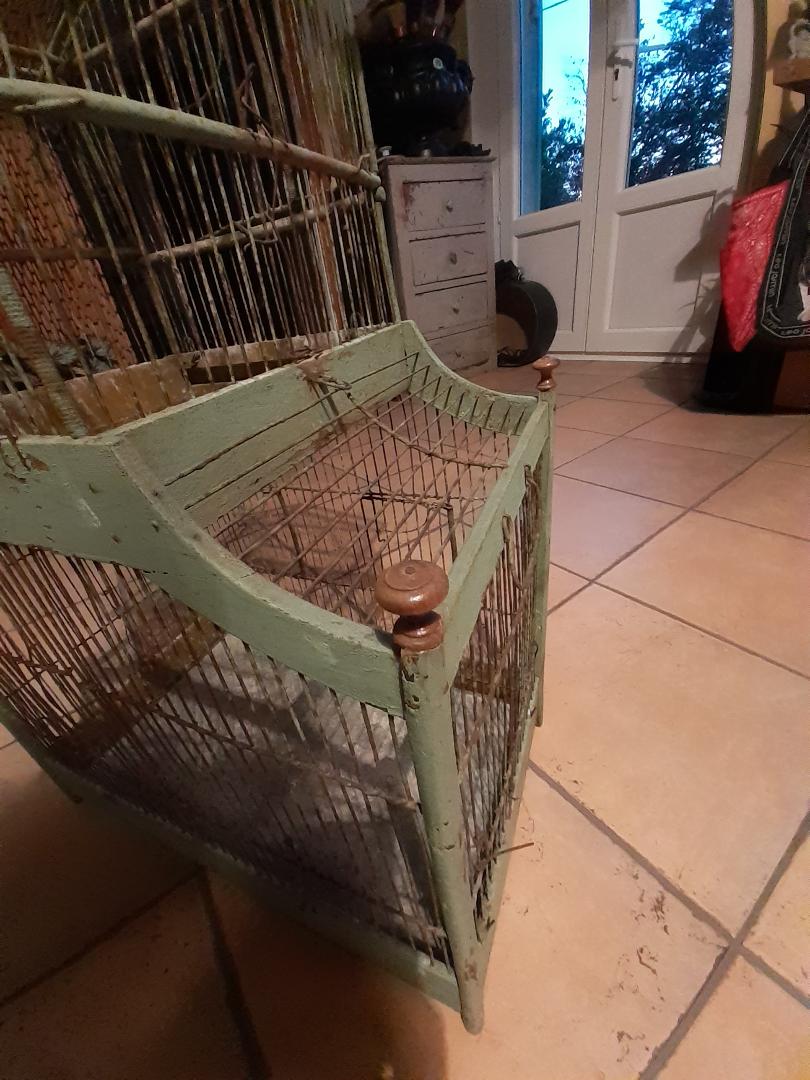 old bird cage