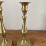 Pair of vintage brass candlesticks