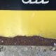 Painted metal plate 1mx1m 60s closing workshops