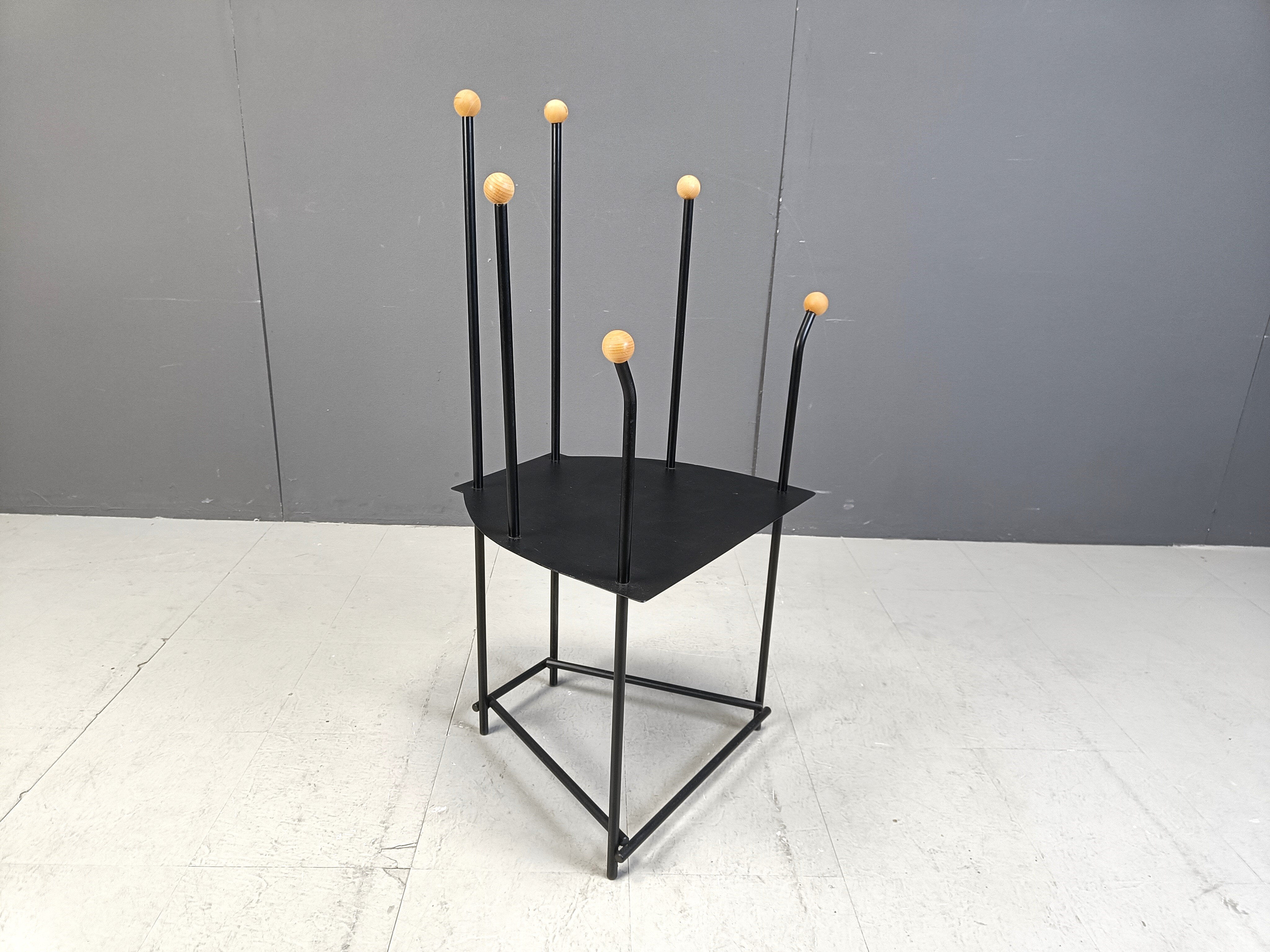 Postmodern lounge chair, 1980s
