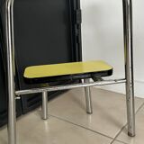 Yellow Formica step stool
