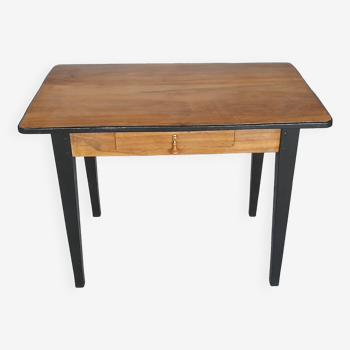 Table bureau en noyer