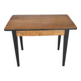 Table bureau en noyer