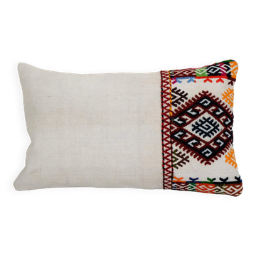 Vintage kilim cushion cover 46x30 cm