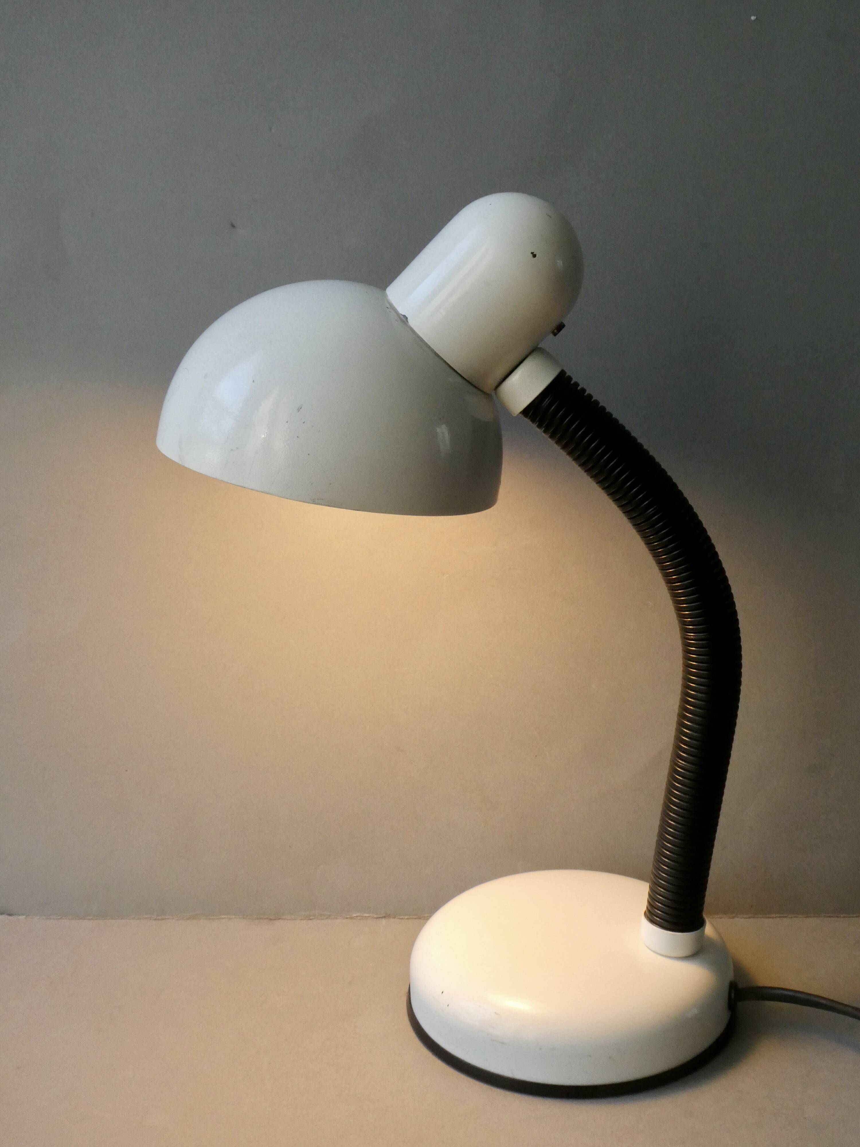 Metal desk lamp, Veb Narva, 70s