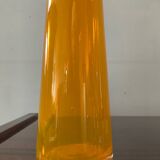 Trio of vintage glass paste vases