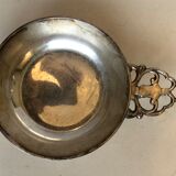 Silver metal tastevin