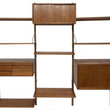 Vintage Poul Cadovius Royal System wall system wall unit