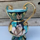 Vintage ceramic vase 1960 Vallauris