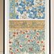 Poster “Geranium”, after an Art Nouveau lithograph from 1897