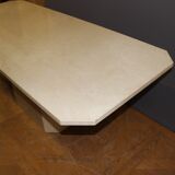 Design octagonal stone dining salla table