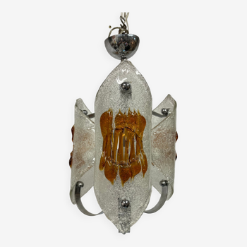 Design chandelier Toni Zuccheri for Mazzega 1970