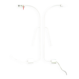 Paire de lampes de table tablo 1980 neuves
