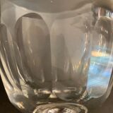 Lot of 8 old glass walking glasses of 2 different sizes