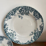 3 deep plates Terre de Fer