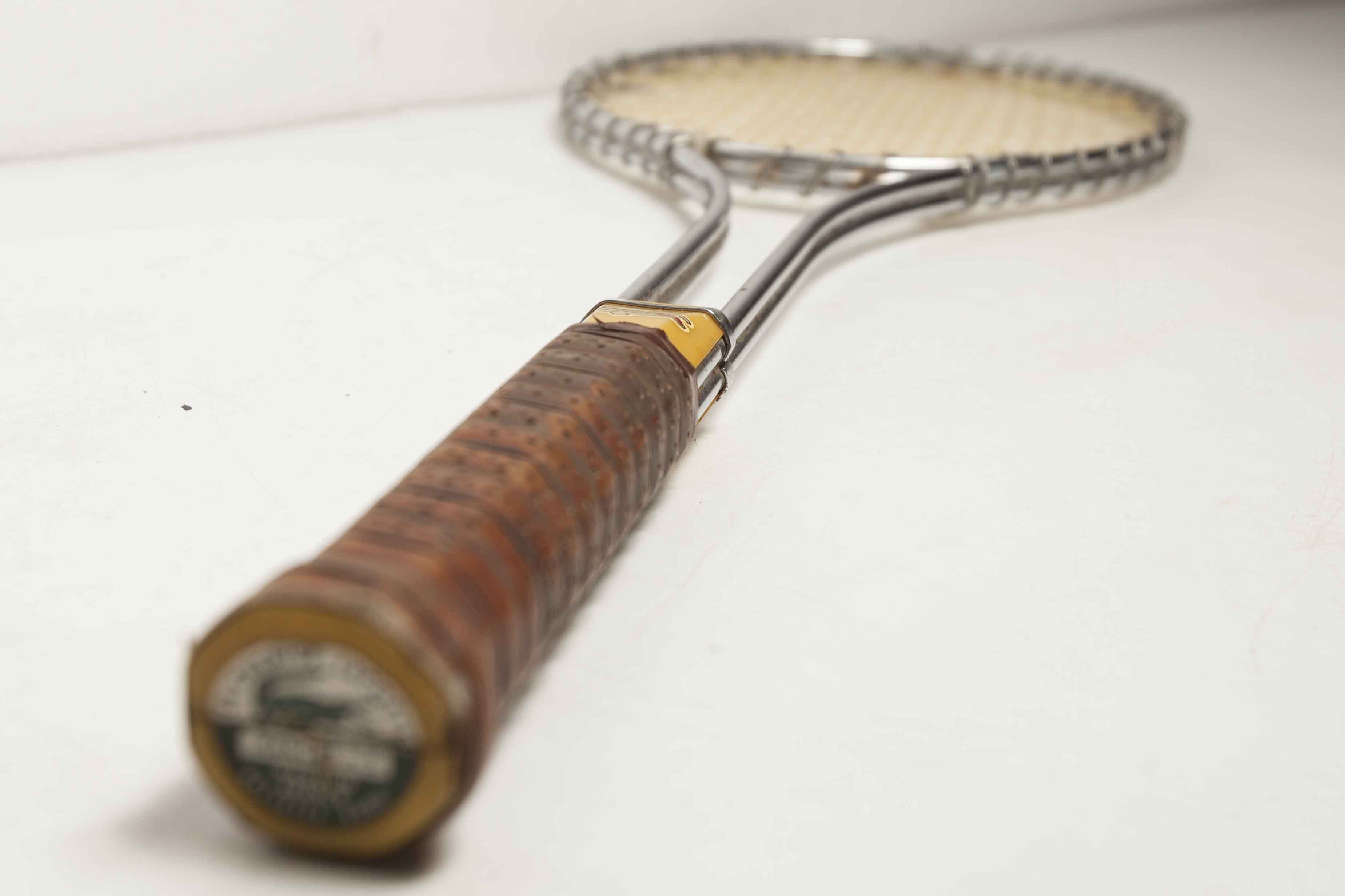 Jimmy Connors tennis racket collector's shirt Lacoste 1970