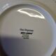 Set of 6 flat plates from Guy Degrène model "Galon Platine" in BE.