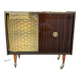 Vintage 60s console TV bar