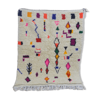 Colorful Berber carpet 152 X 105 CM