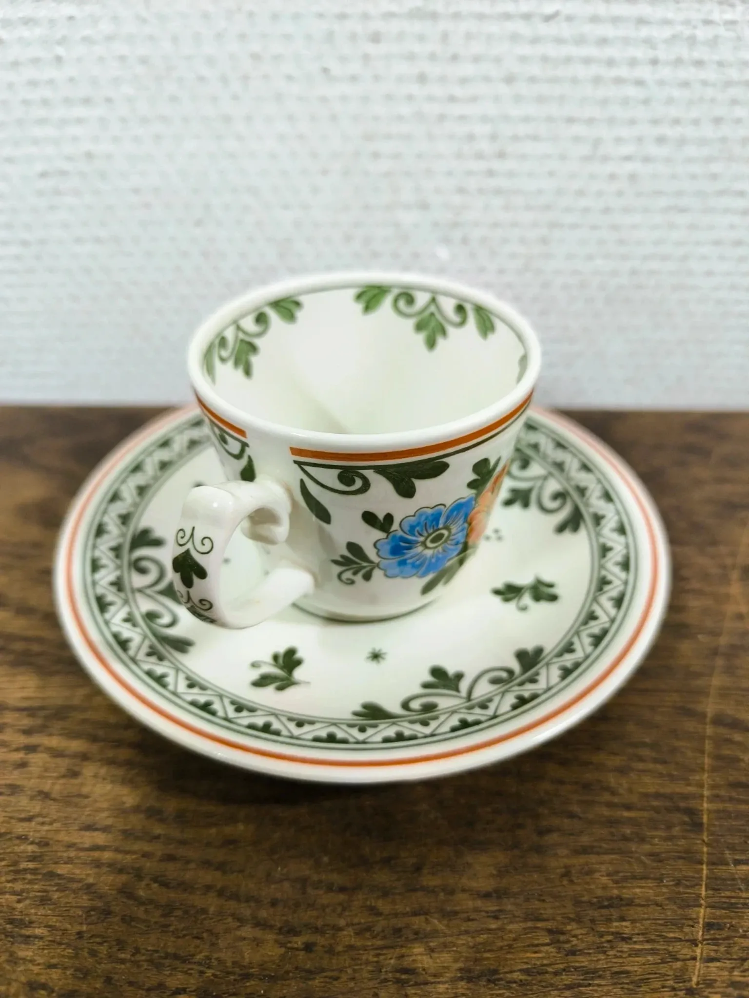 Cup and saucer Villeroy & Boch "Alt Amsterdam" Vintage Porcelain