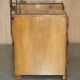 Art Deco dressing table in satin walnut with mirror, circa 1930.