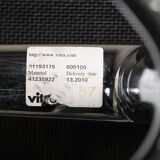 Eames Aluminum Group EA106 Dining Chairs in Black Netweave Mesh, Vitra