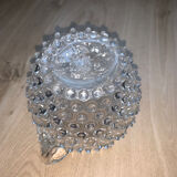 Carafe verre perlée
