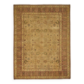 Tapis Oushak en laine noué à la main turc 275 cm x 366 cm