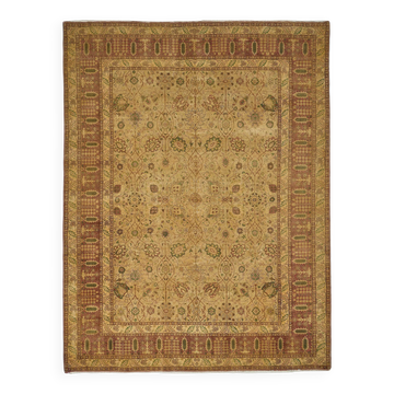 Turkish Handknotted Wool Oushak Rug 275 cm x 366 cm