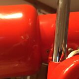 Lamppost for Ikea, space age, orange spot, 70s