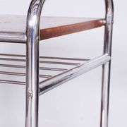 Bauhaus Side Table in Chrome-Plated Steel, 1930s