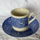 English porcelain coffee cups