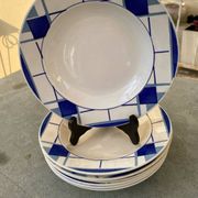 Lots assiettes plates,digoin Sarreguemines,efel