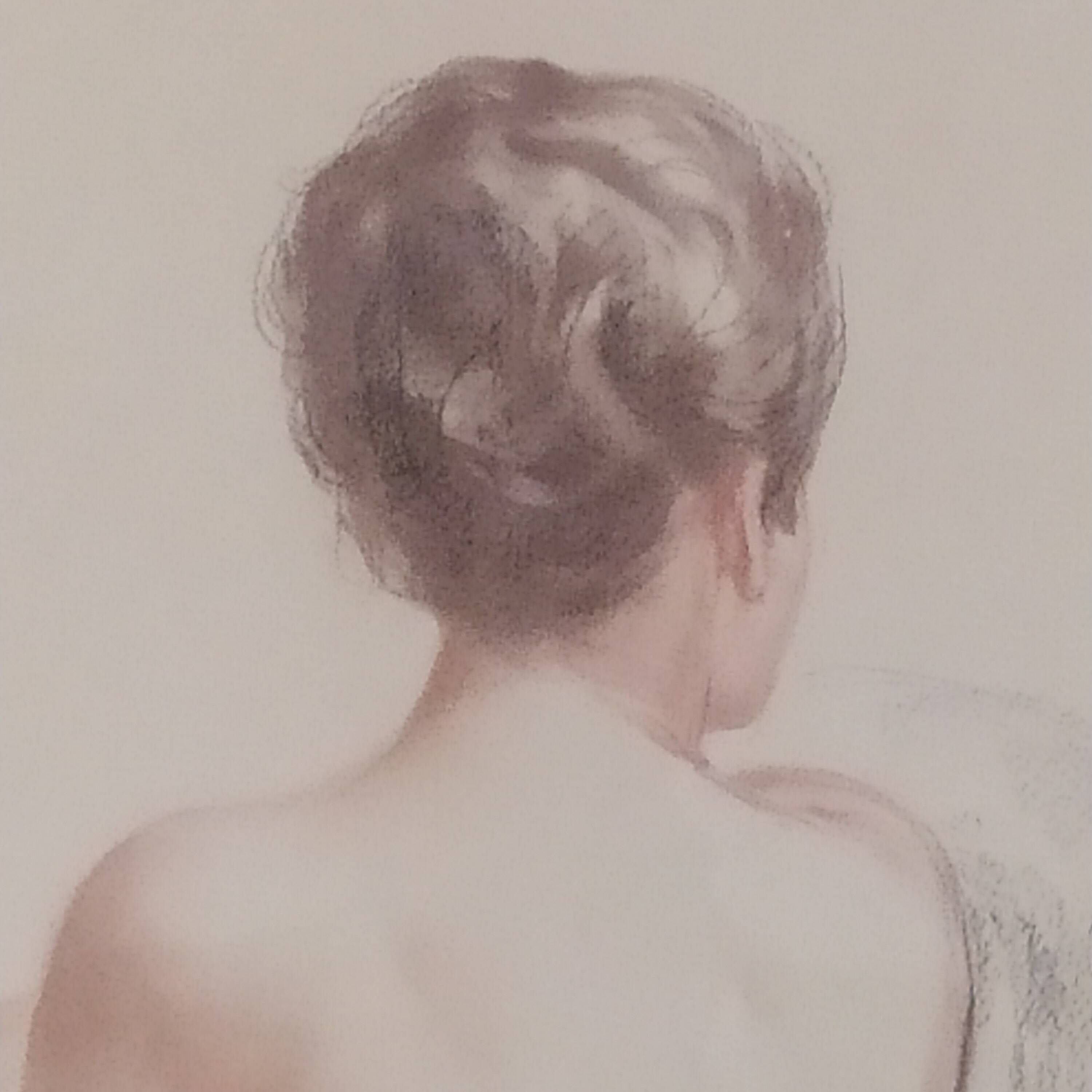 Female nude signed Albert Genta