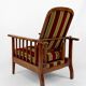Chaise longue Morris, Arts & Crafts, Royaume-Uni, circa 1900