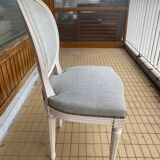 Lot de 2 fauteuils Louis XVI