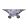 Art Deco bowl on silver foot