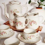 Tea service or coffee LV France antique porcelain