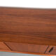 Sideboard in teak with drawers and 3 doors, 1960s