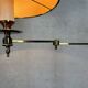 Vintage brass floor lamp