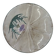 Thistle-themed decorative plate by Daniel Étienne in Vallauris