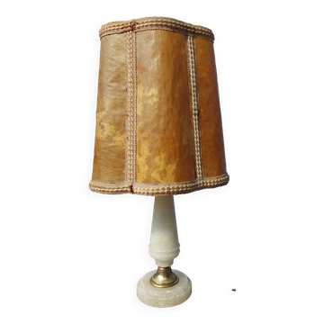 Lampe en albâtre