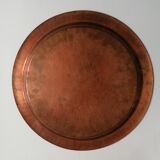 Hammered copper tray