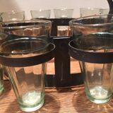 Indian tea glass service