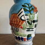 Vase with relief decoration