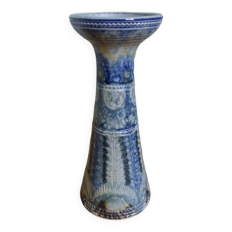 Vase bougeoir signé Jean Claude Courjault