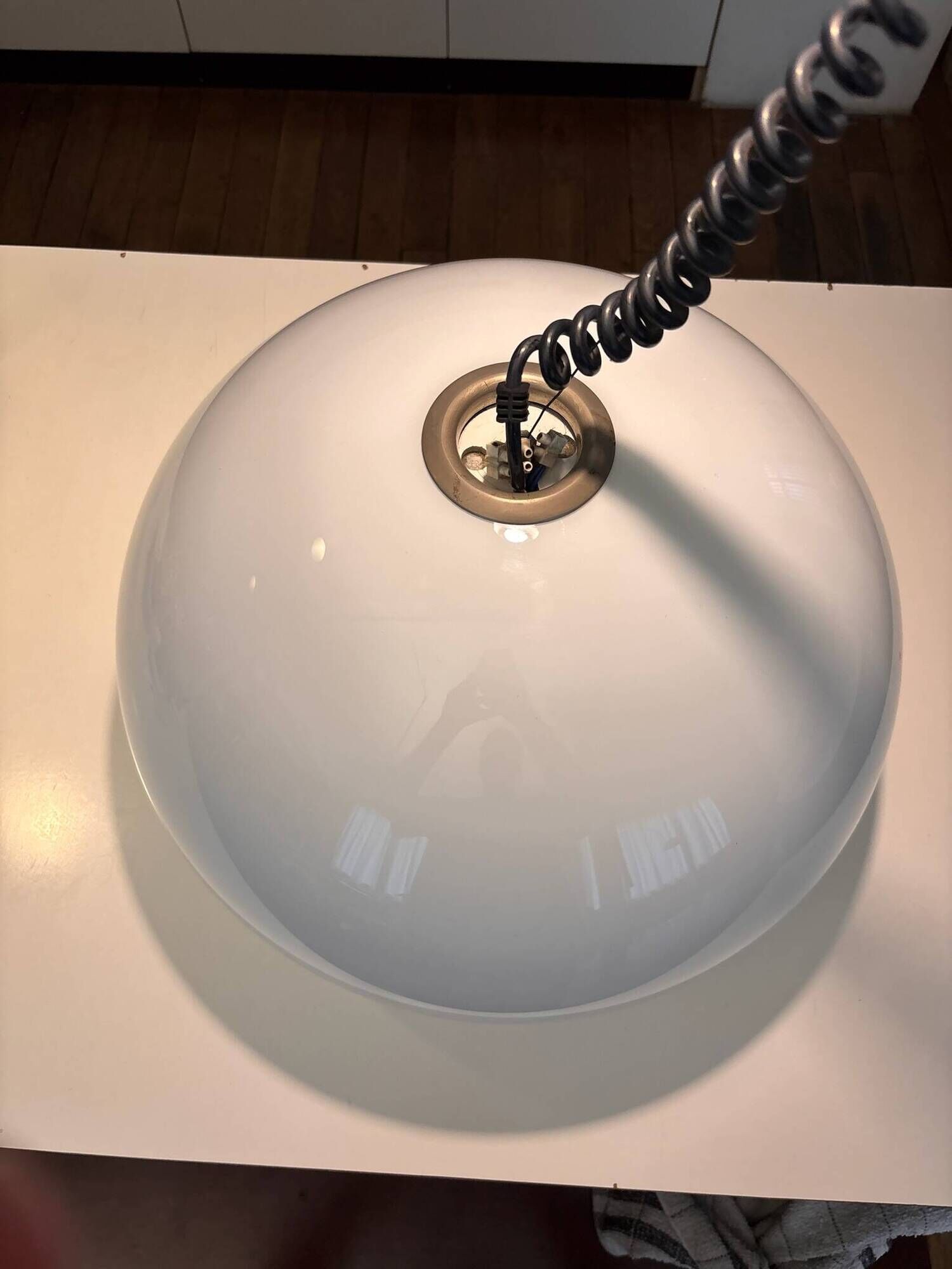 Suspension Black and White Achille and Pier Giacomo Castiglioni for Flos 19