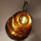 Sugar and sugar shovel in golden silver metal